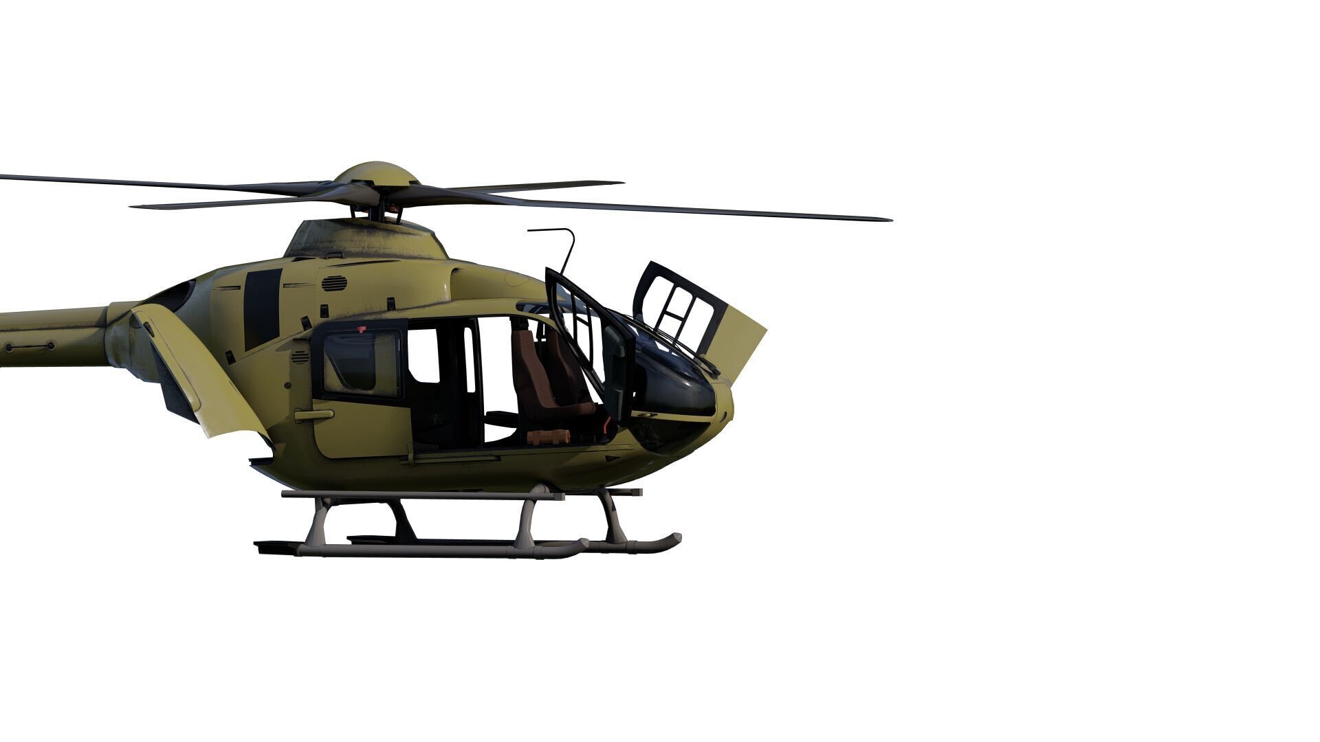 Airbus Helicopter H135 3D model_21