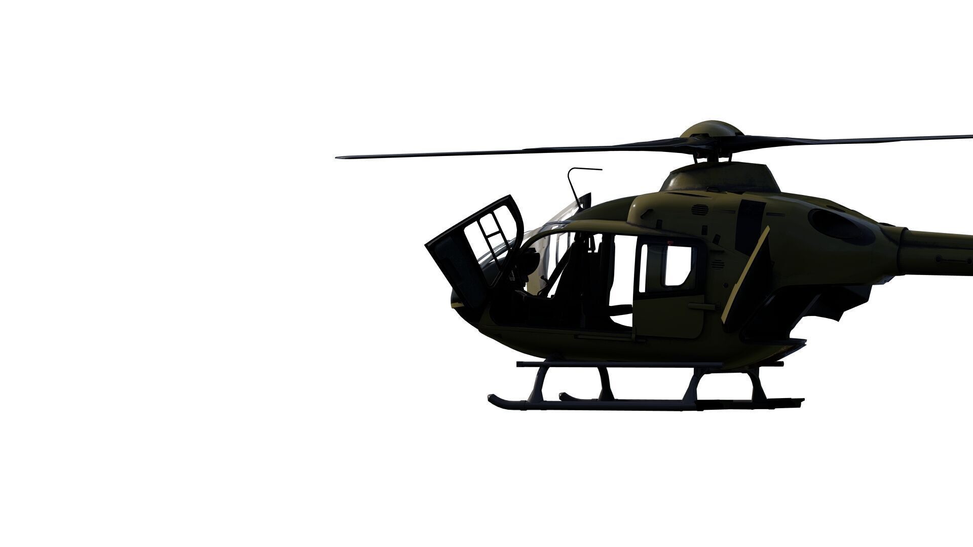 Airbus Helicopter H135 3D model_8