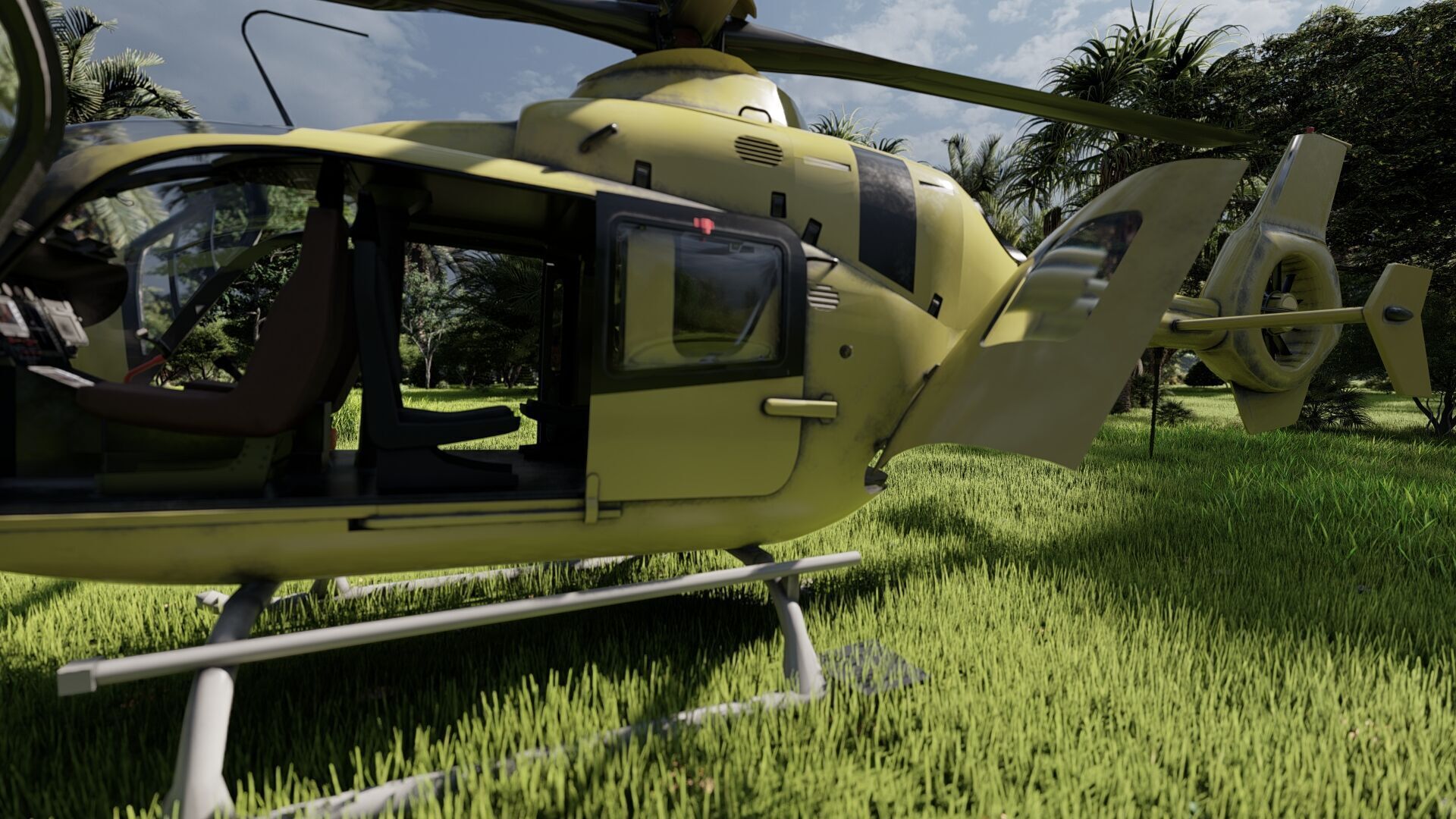 Airbus Helicopter H135 3D model_28