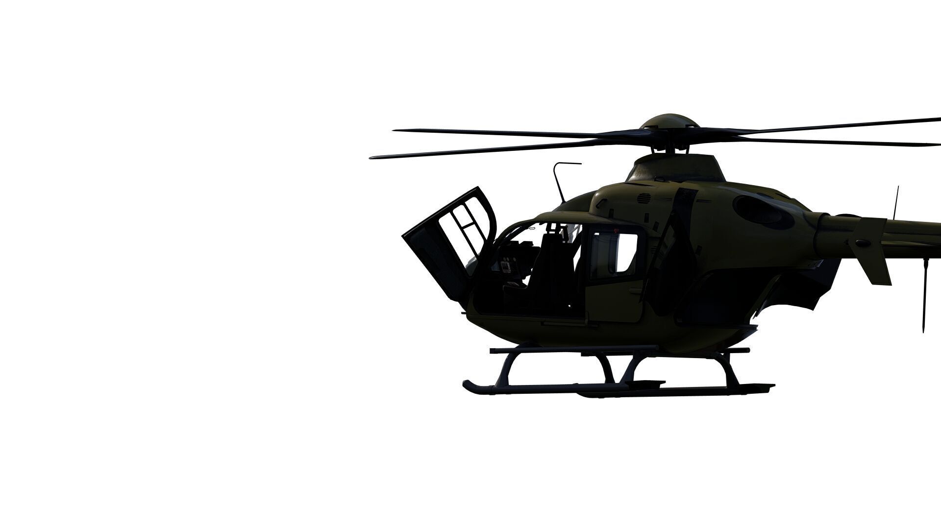 Airbus Helicopter H135 3D model_9