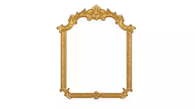 Plaster decorative frame ornament 29