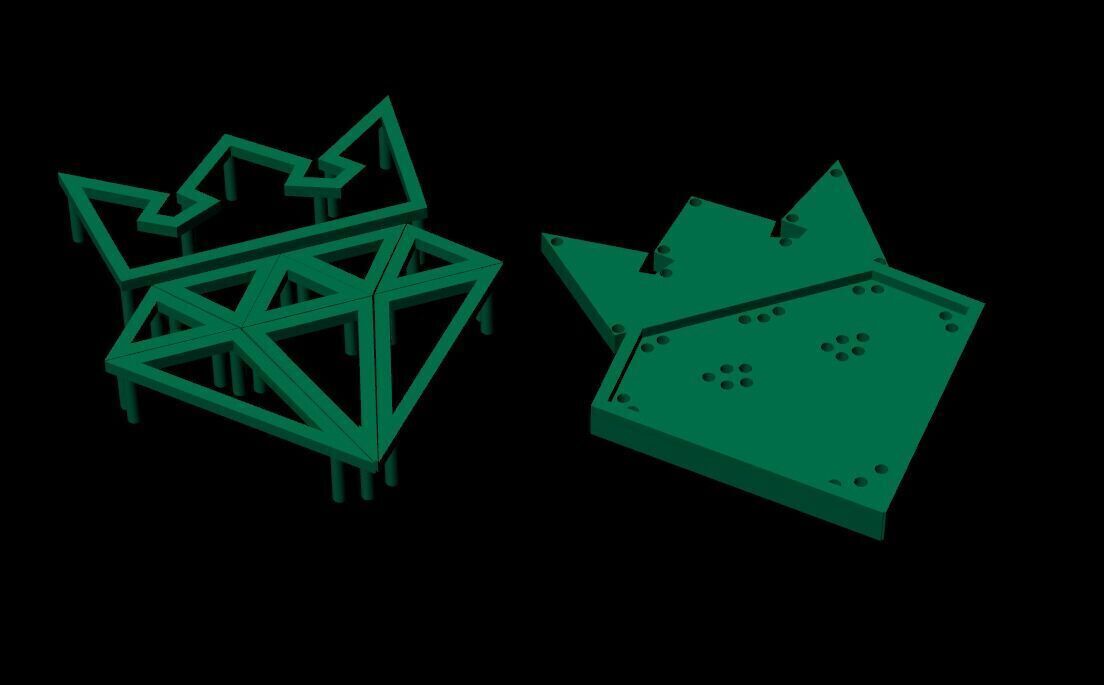 Diamond 3D Pendant 3D print model_1