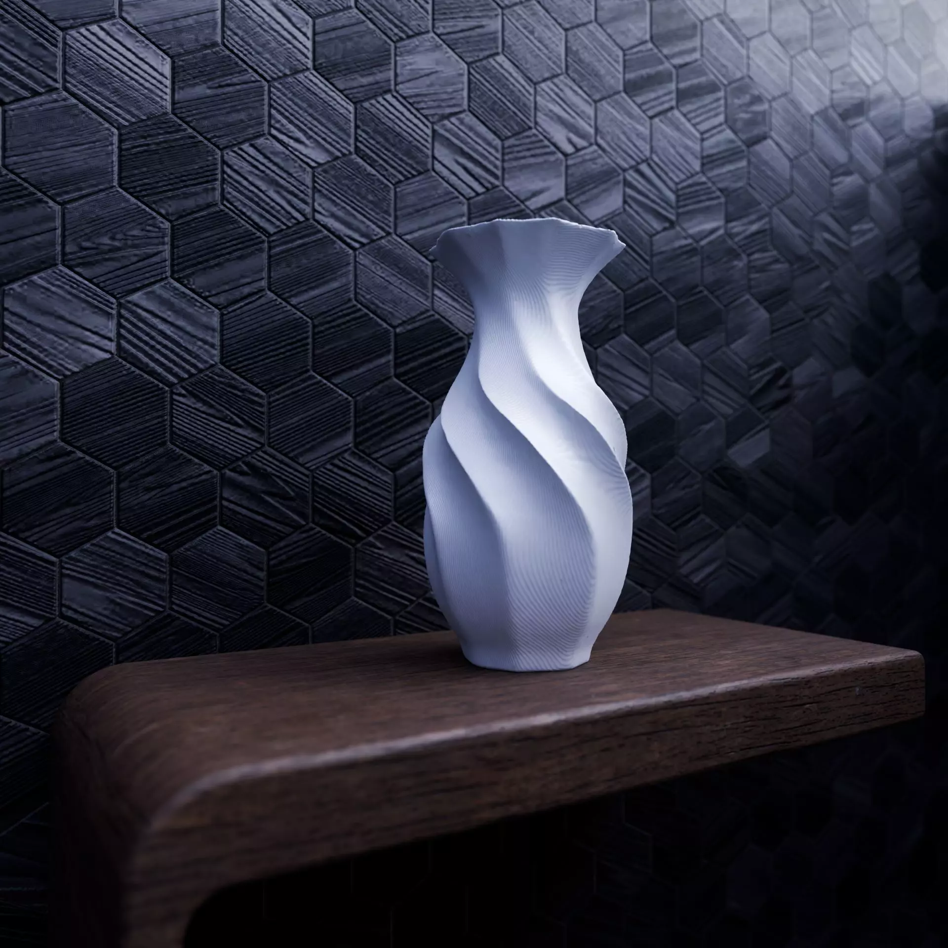 Decor plants pot vases 3D print model_0