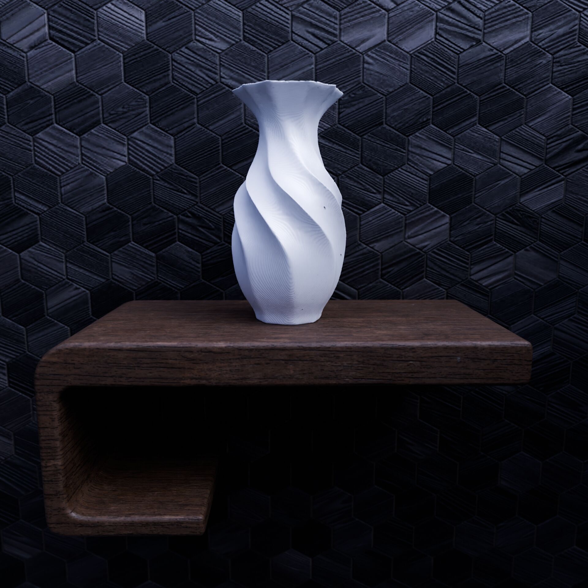 Decor plants pot vases 3D print model_2