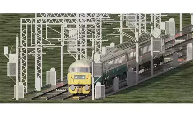 British Rail Class 47  MK2 and MK3 coaches