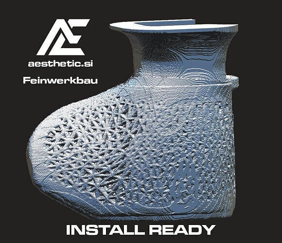 Feinwerkbau 800 Grip Hybrid v2 3D print model