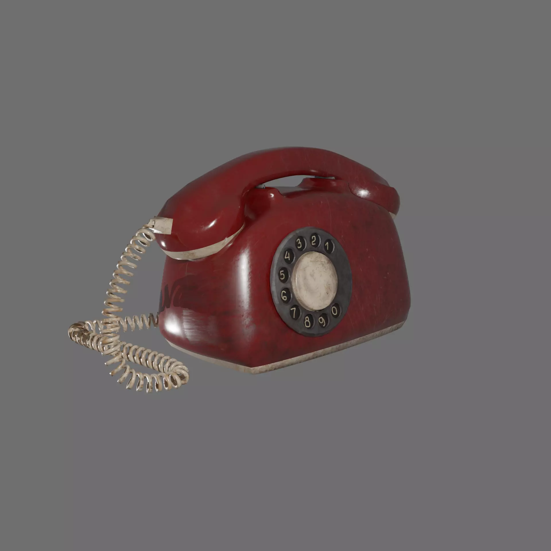 Old Soviet Phone Free 3D model