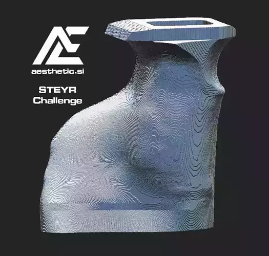 Steyr Grip Pro 3D print model
