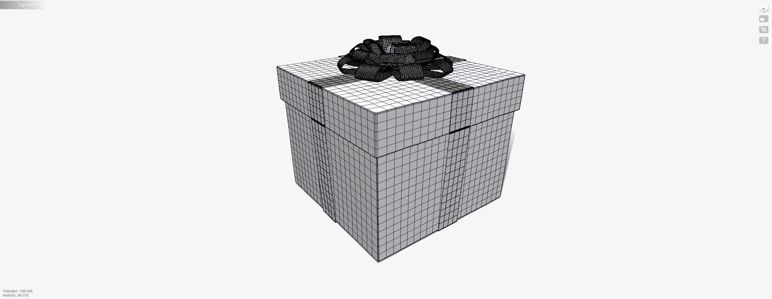 Gift Box 3D print model_6