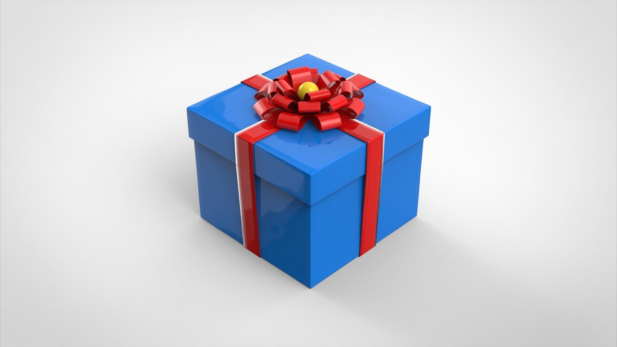 Gift Box 3D print model_4