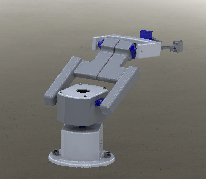 DIY Mini Robot Arm with SG90 Servo Motors - Programmable  3D print model_3