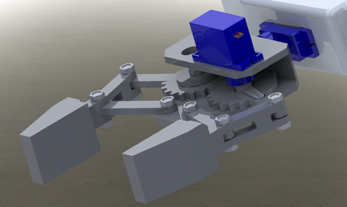 DIY Mini Robot Arm with SG90 Servo Motors - Programmable  3D print model_5