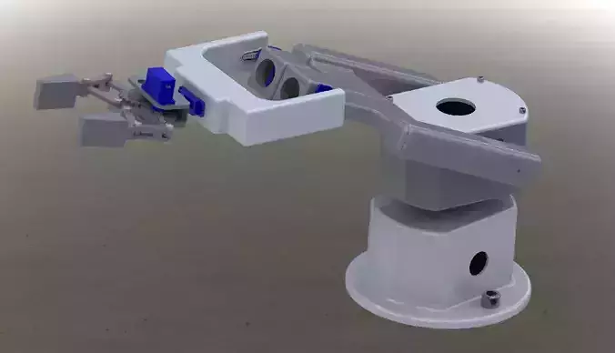 DIY Mini Robot Arm with SG90 Servo Motors - Programmable  3D print model