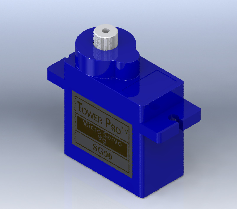 DIY Mini Robot Arm with SG90 Servo Motors - Programmable  3D print model_6