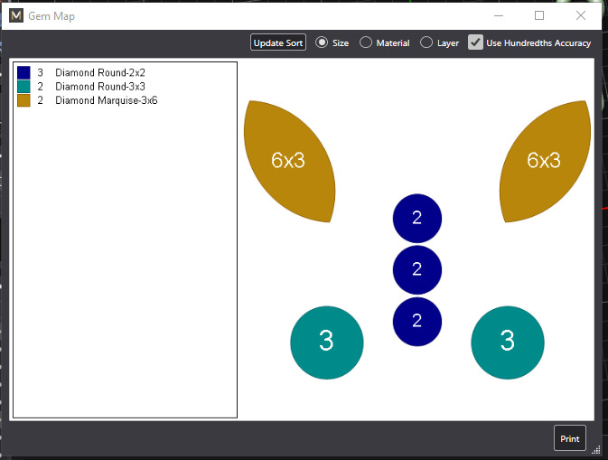 Pendant Butterfly 3d print model 3D print model_6