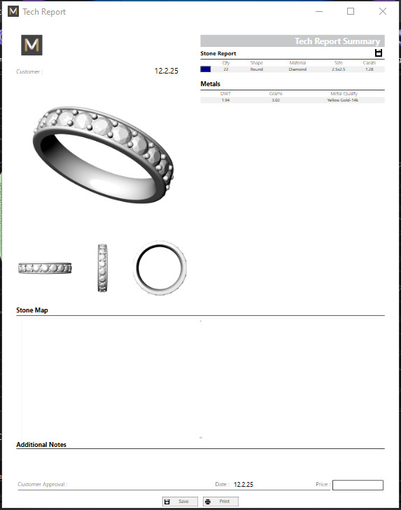 Ring Symbol 2 5 mm All Sizes 3D print model 3D print model_7
