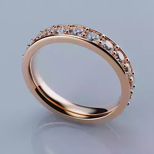 Ring Symbol 2 5 mm All Sizes 3D print model