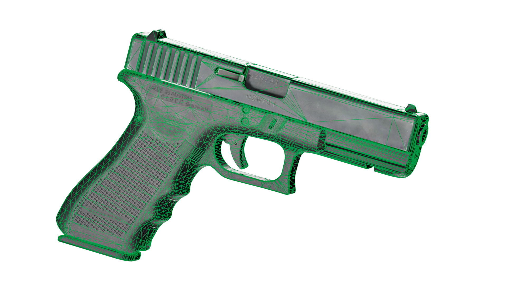 GLOCK 17 MEGA PACK Low-poly 3D model_15