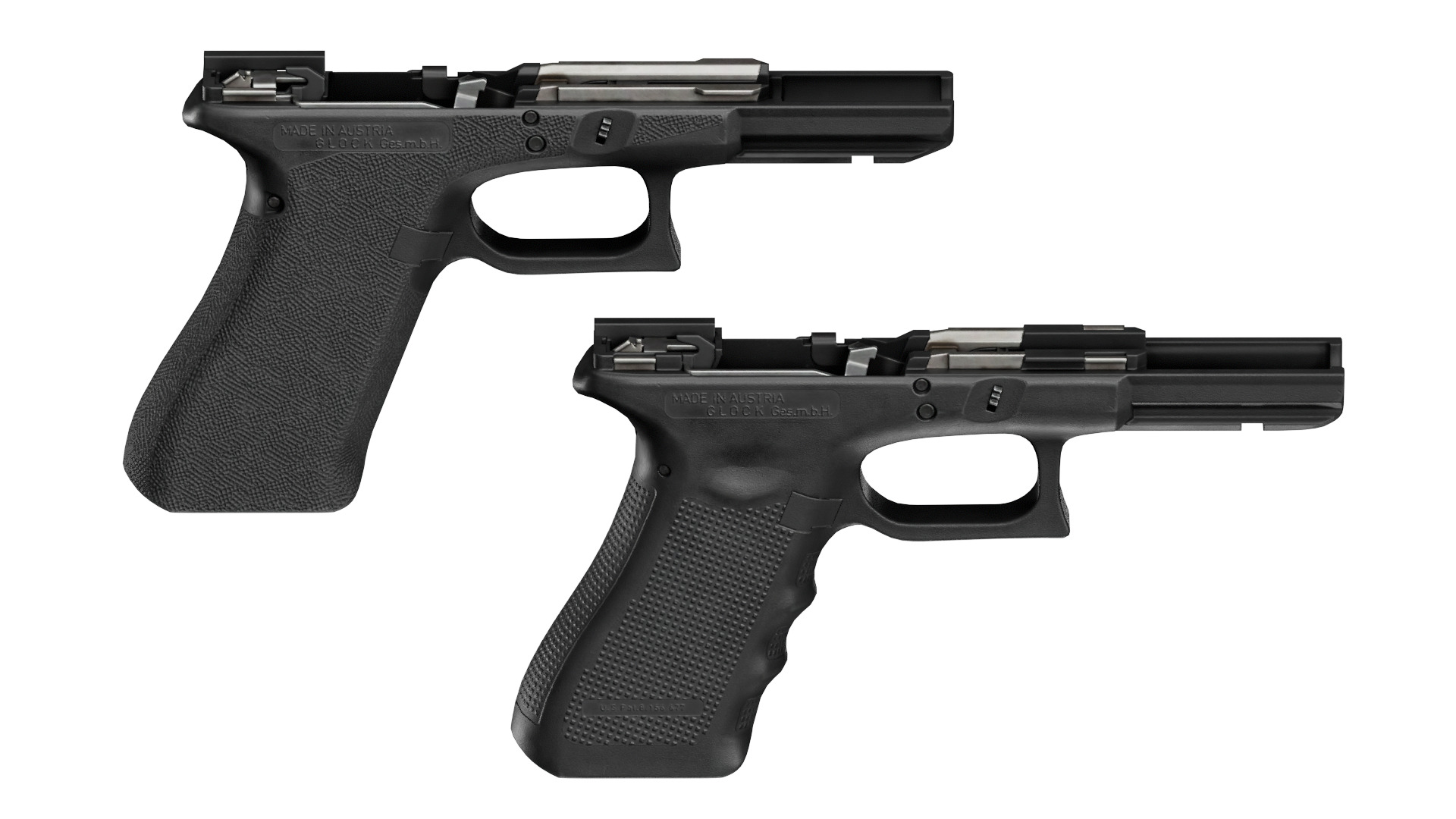 GLOCK 17 MEGA PACK Low-poly 3D model_3