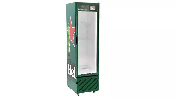 Heineken Refrigerator 3D model