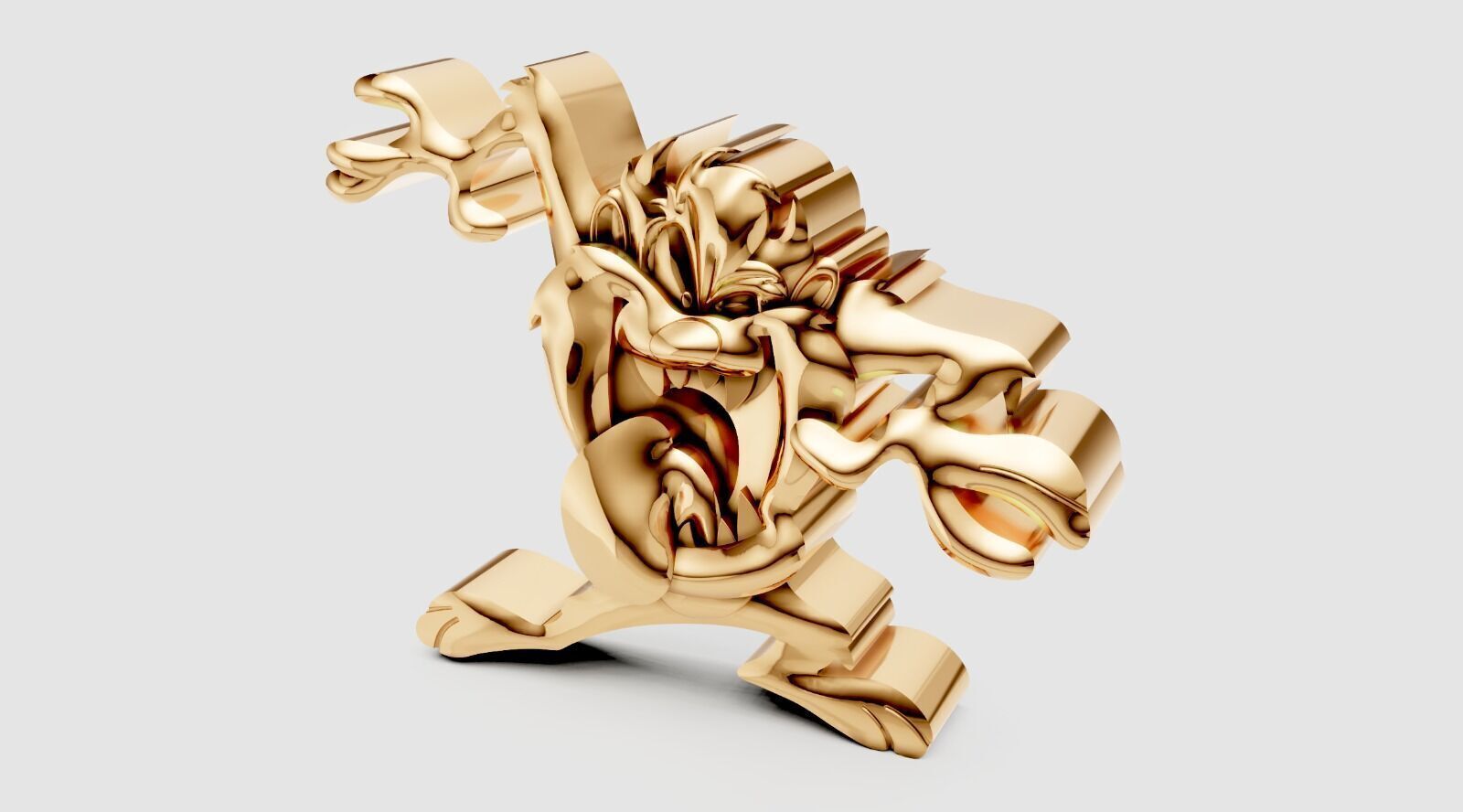 Tasmanian Devil 3D print model_1