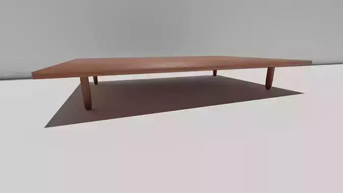  Low Wooden Table