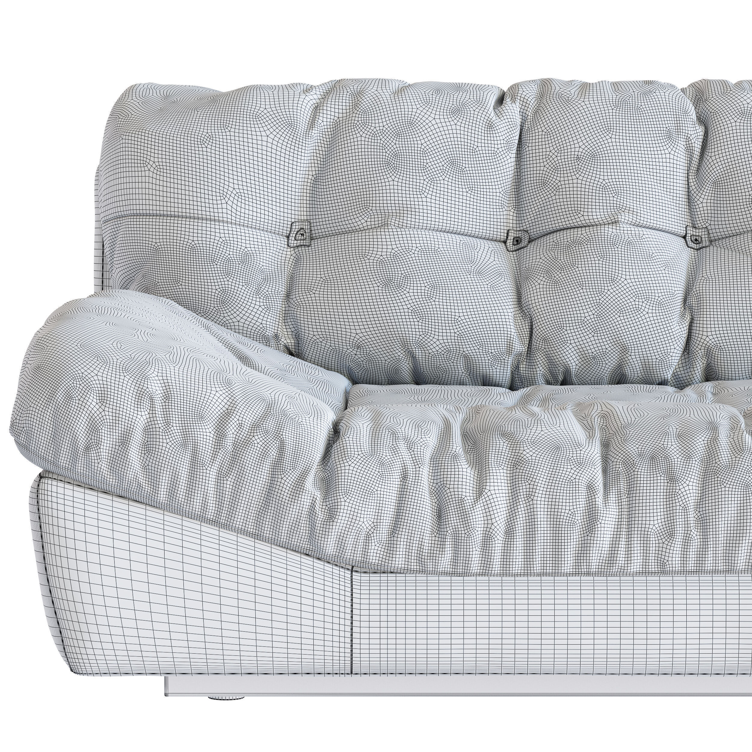 Baxter Milano Sofa 3D model_6