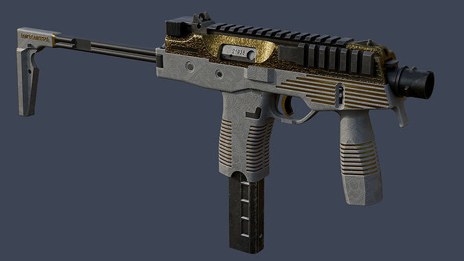 mp9 gun 3D model