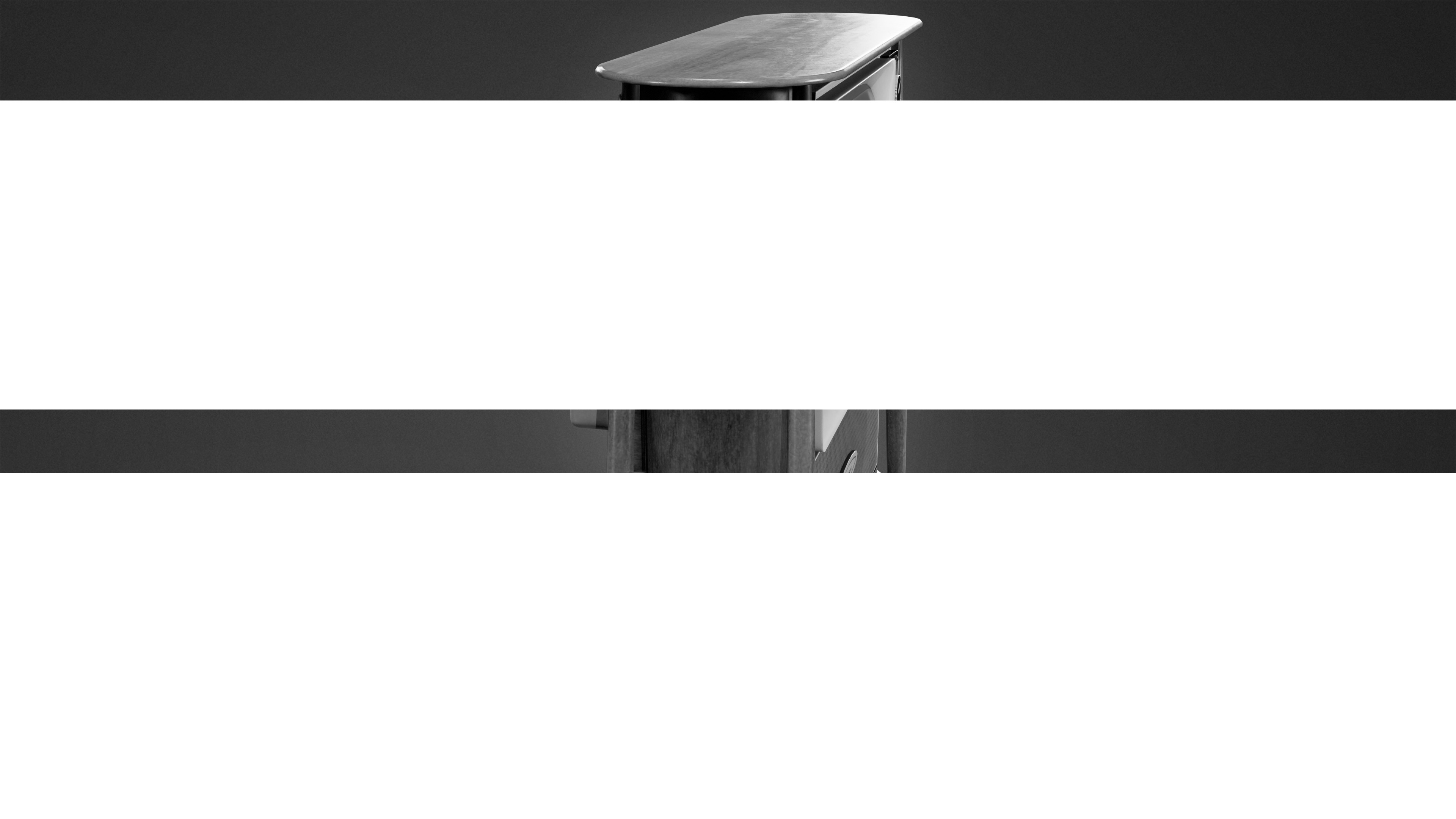 MIDCENTURY - Television 10 - LOW POLY Low-poly 3D model_2