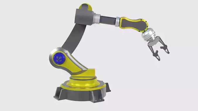 Robotic arm machine  3D model
