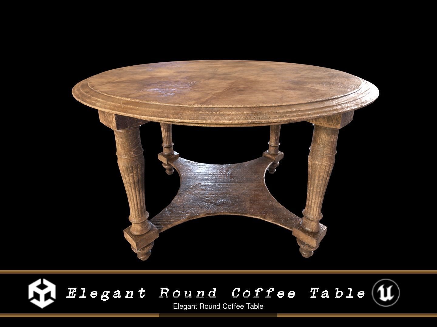 Medieval Furniture Pack Two 3D Model Collection_12