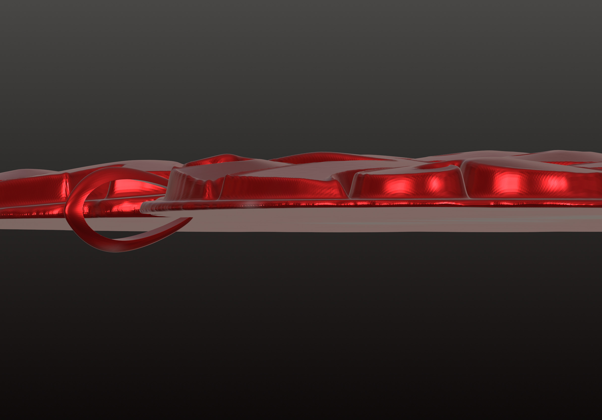 3d model Romantic heart design CNC gifts love decor 3D print model_3