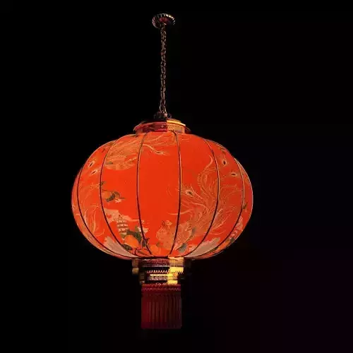 Chinese red lantern 
