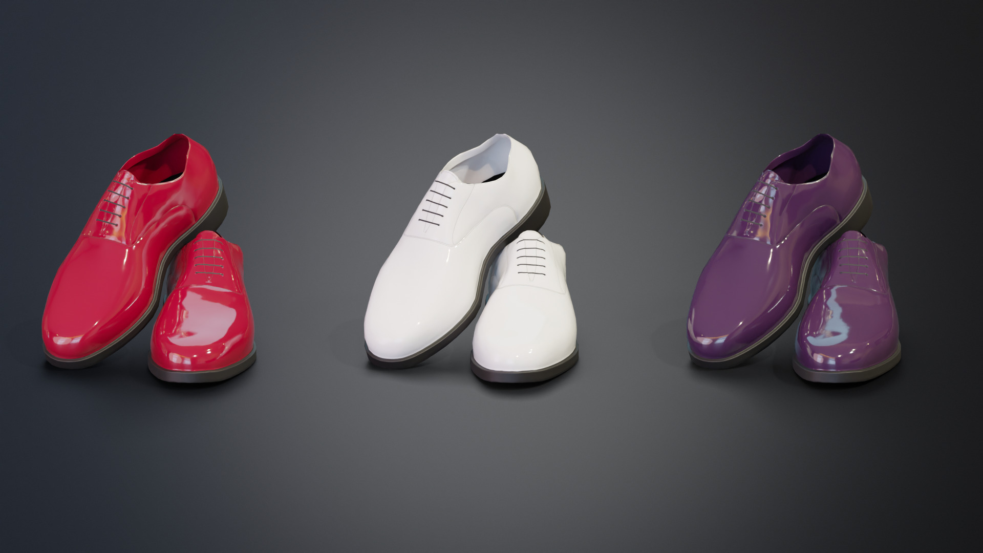 Classic Men Formal Suit Animation and Game Ready Low-poly 3D model_10