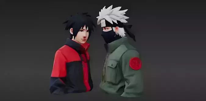 Naruto et Kakashi