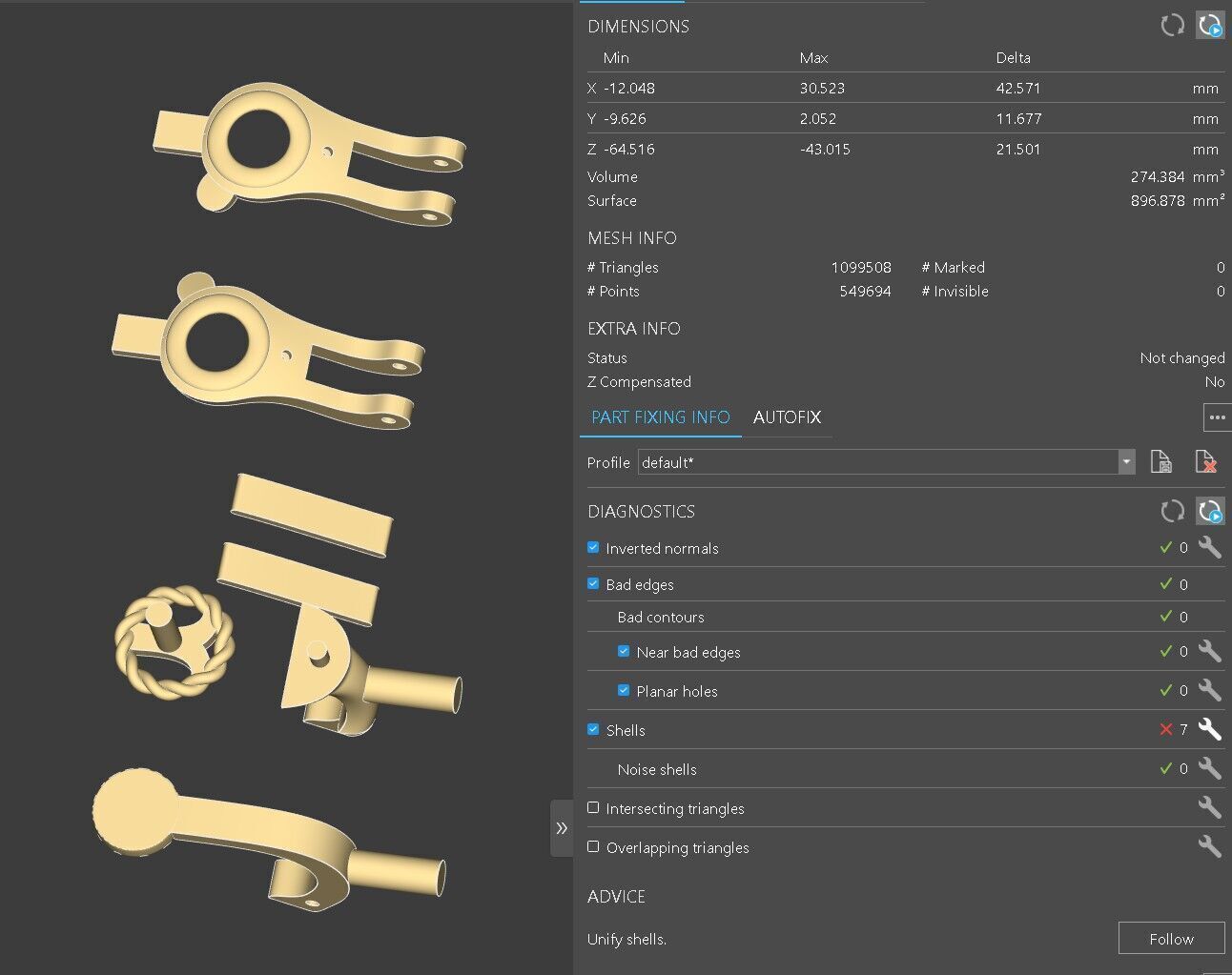 Earring Lock Omega lever Clasp 3D print model_11