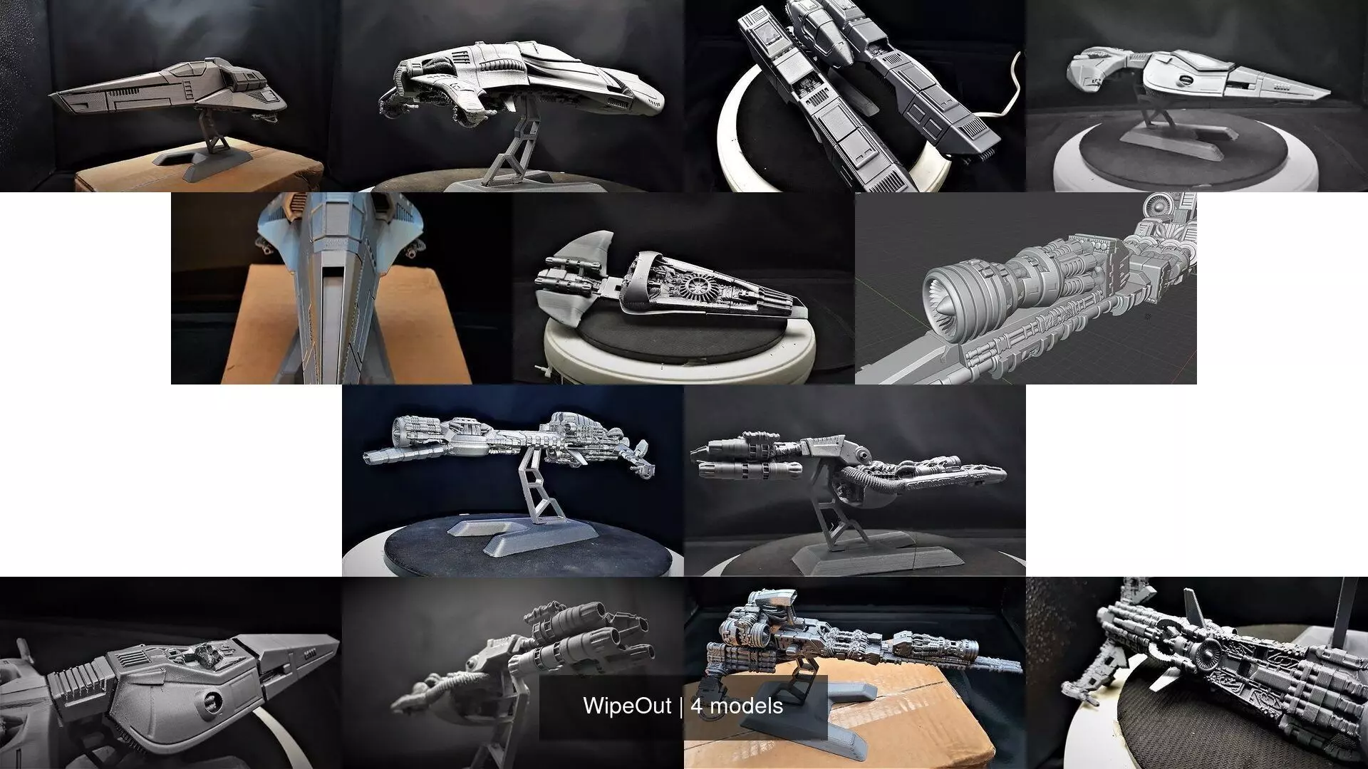WipeOut 3D Model Collection_0
