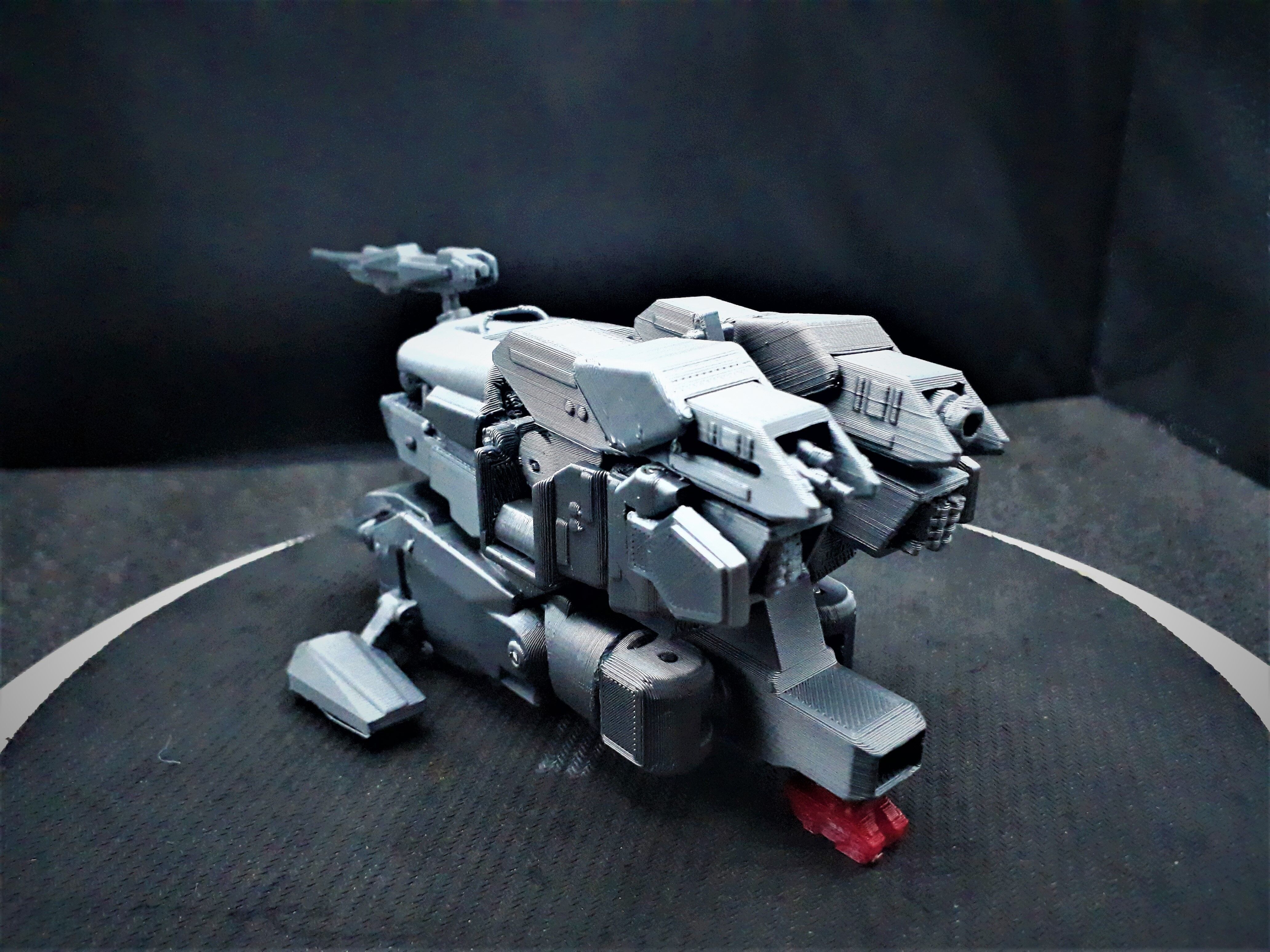 Robotech VHT-1 Hover Tank 3D print model_20