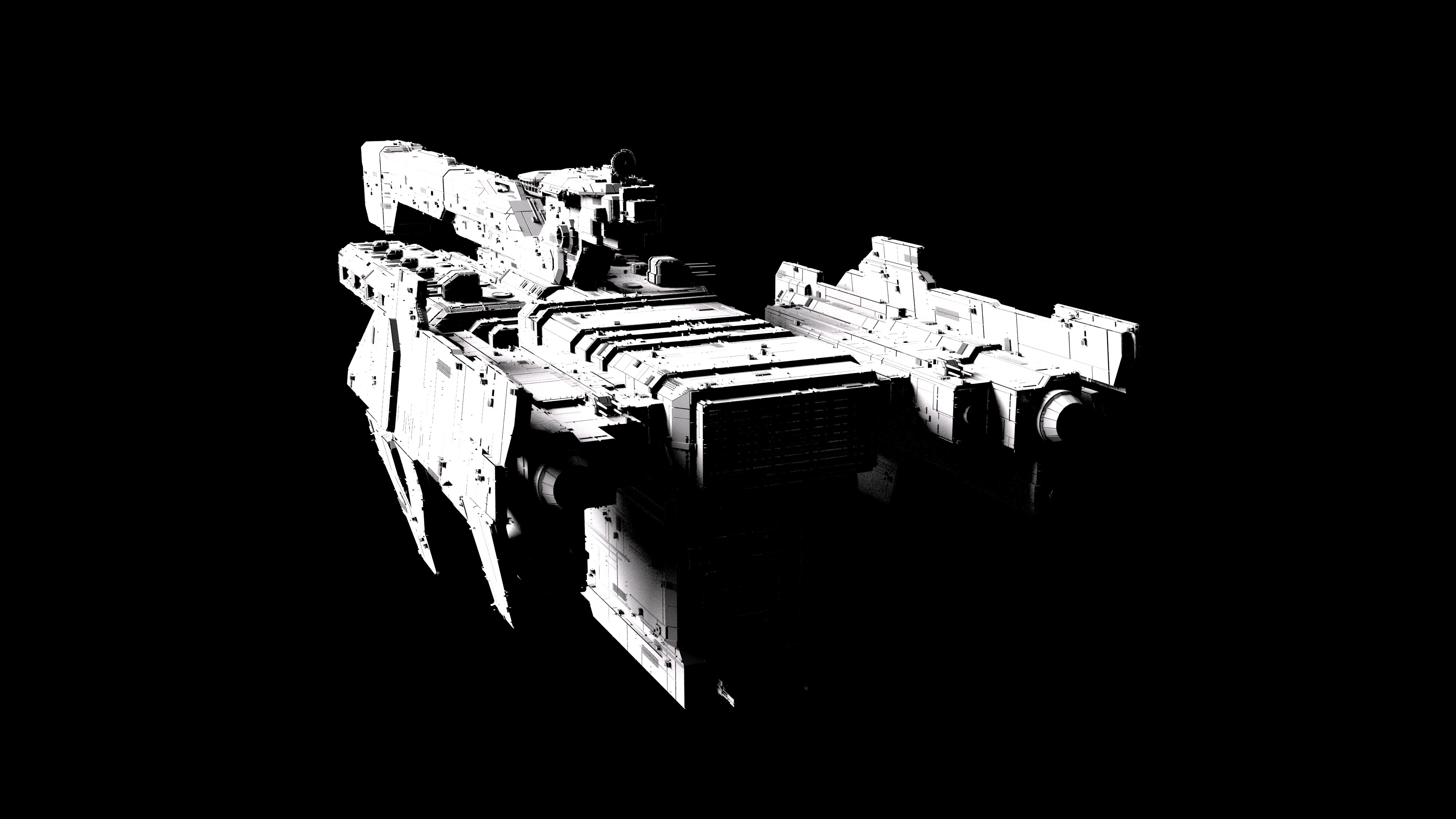 Charon Class Heavy Frigate 3D model_10