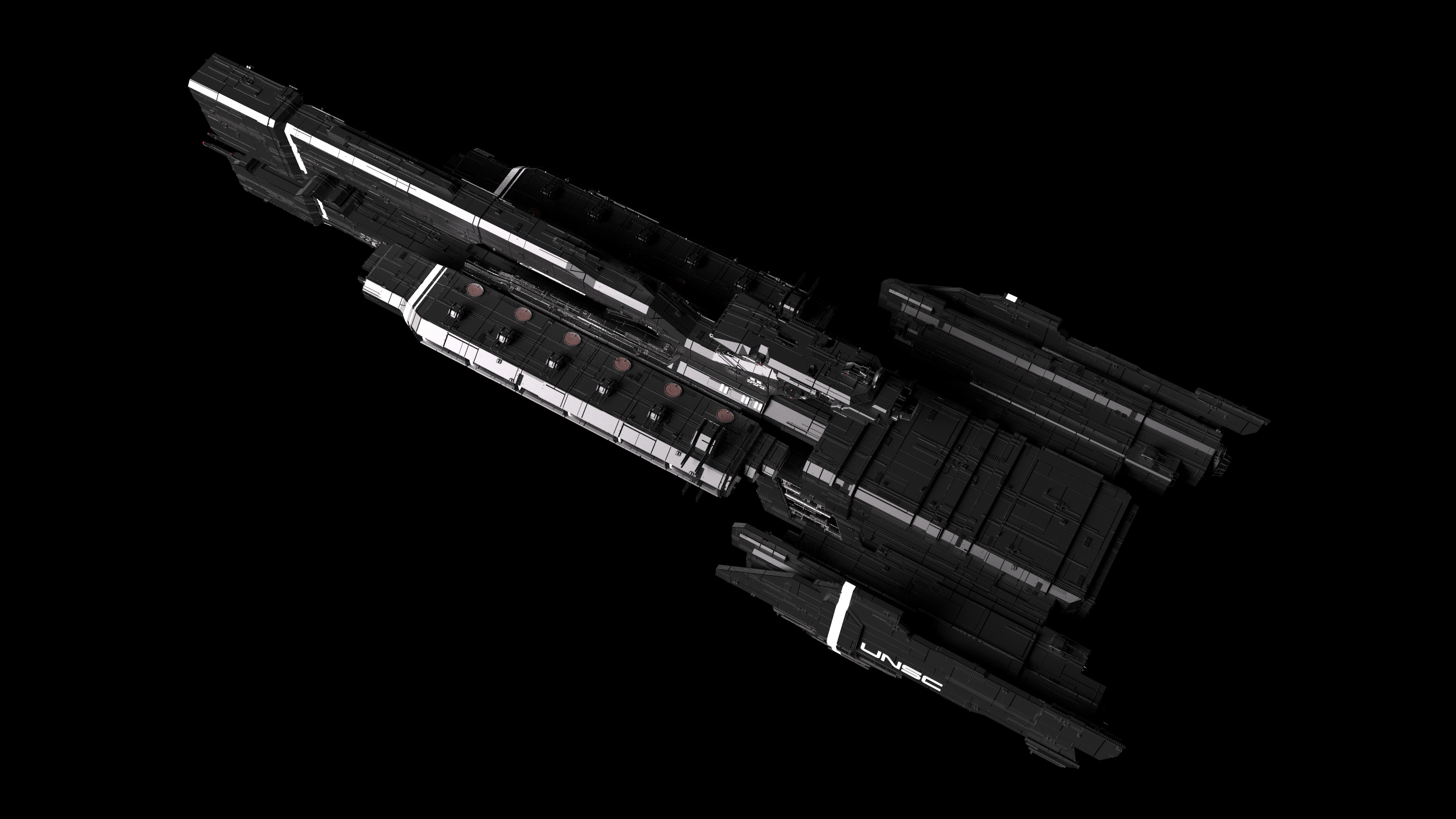 Charon Class Heavy Frigate 3D model_13