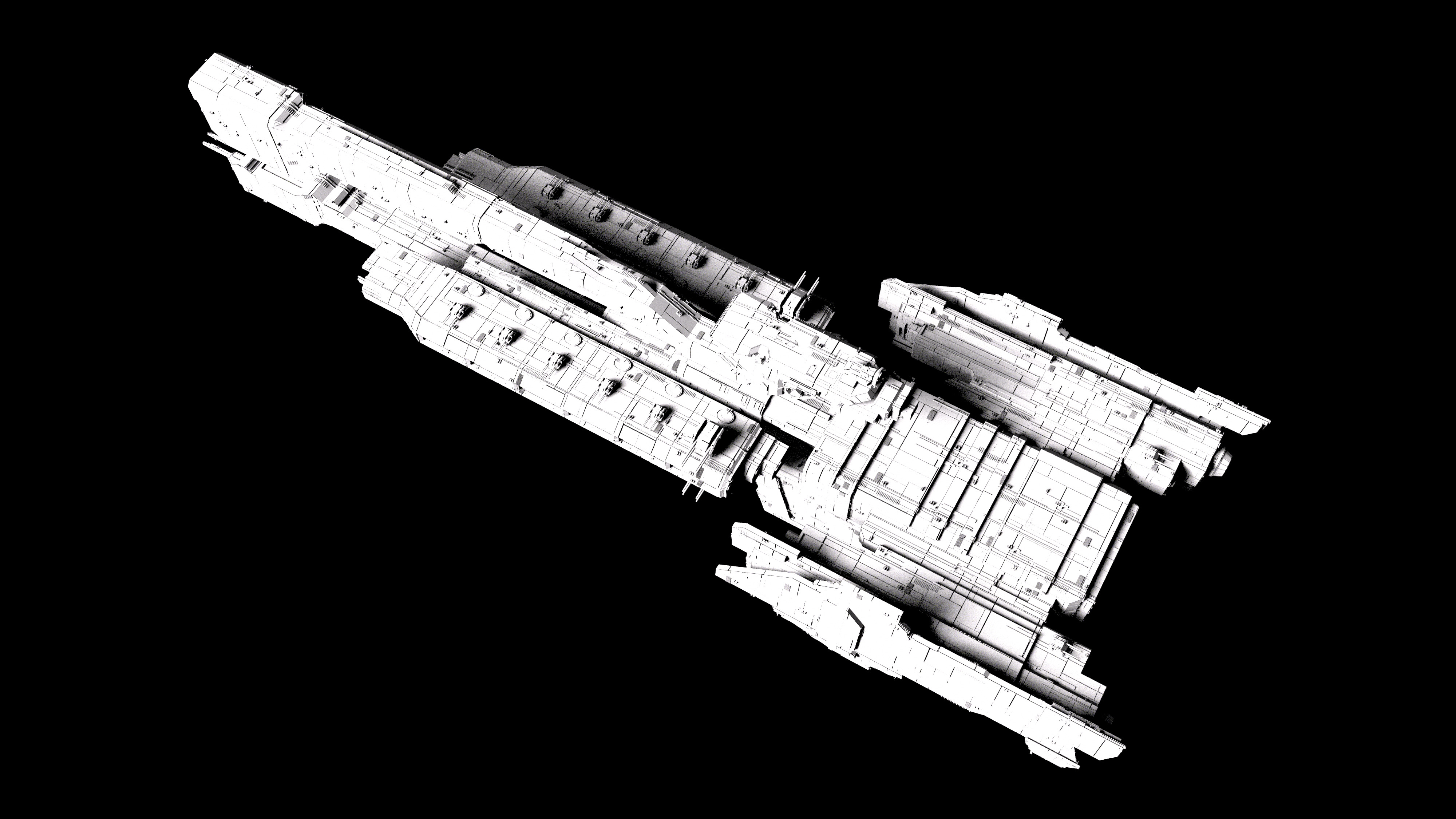 Charon Class Heavy Frigate 3D model_14