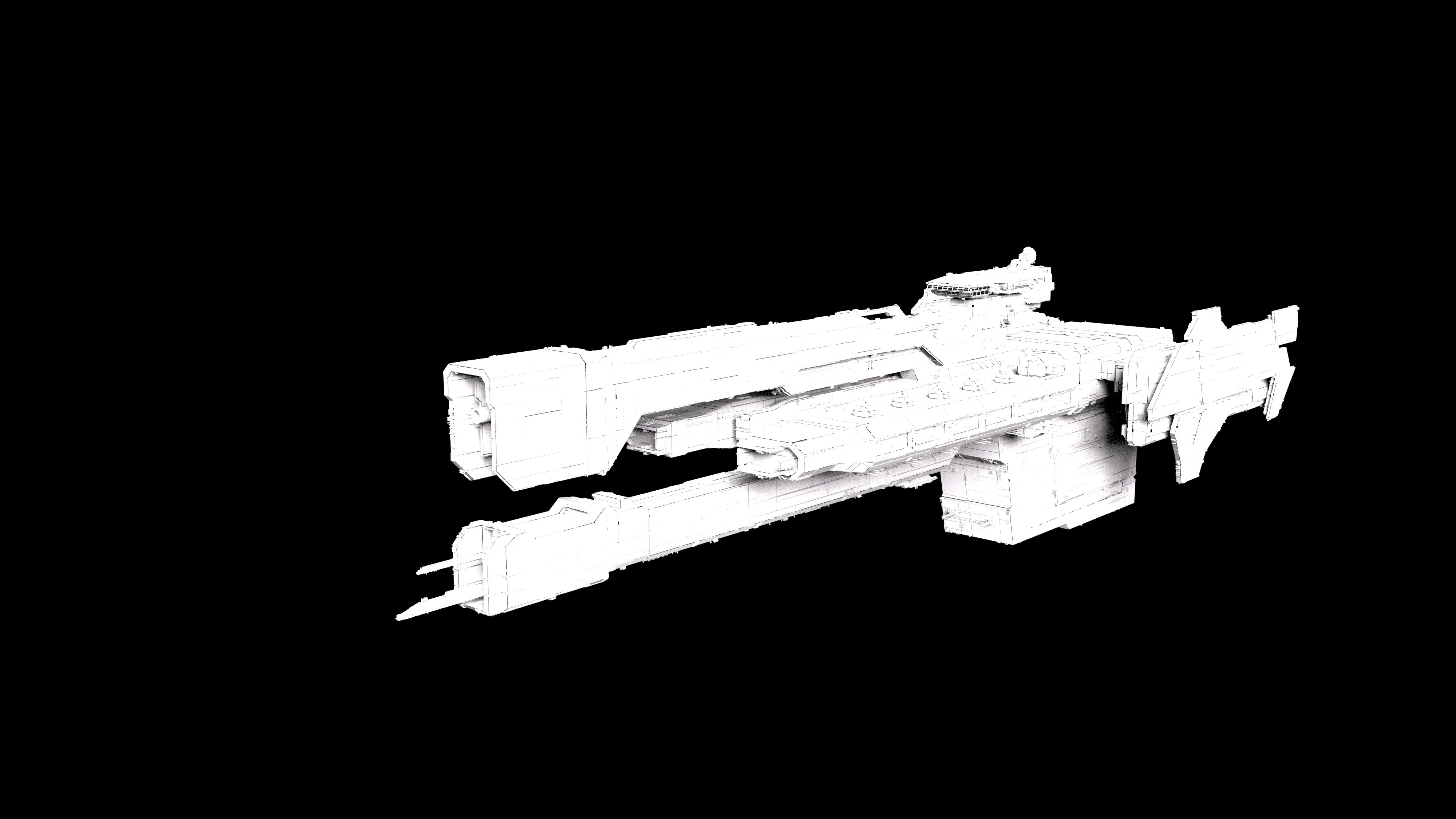 Charon Class Heavy Frigate 3D model_3