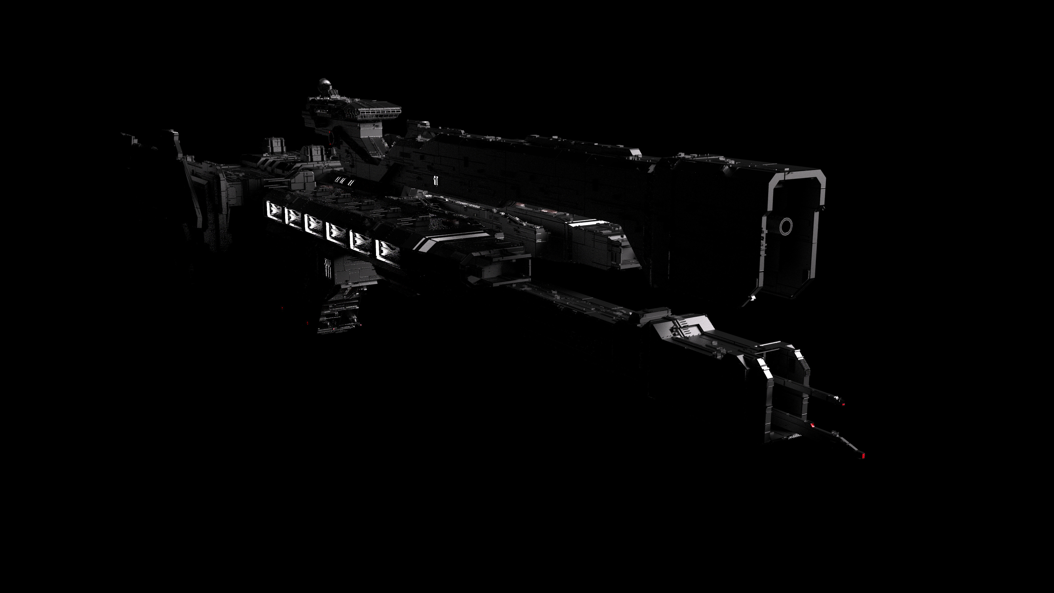 Paris Class Heavy Frigate 3D model_8