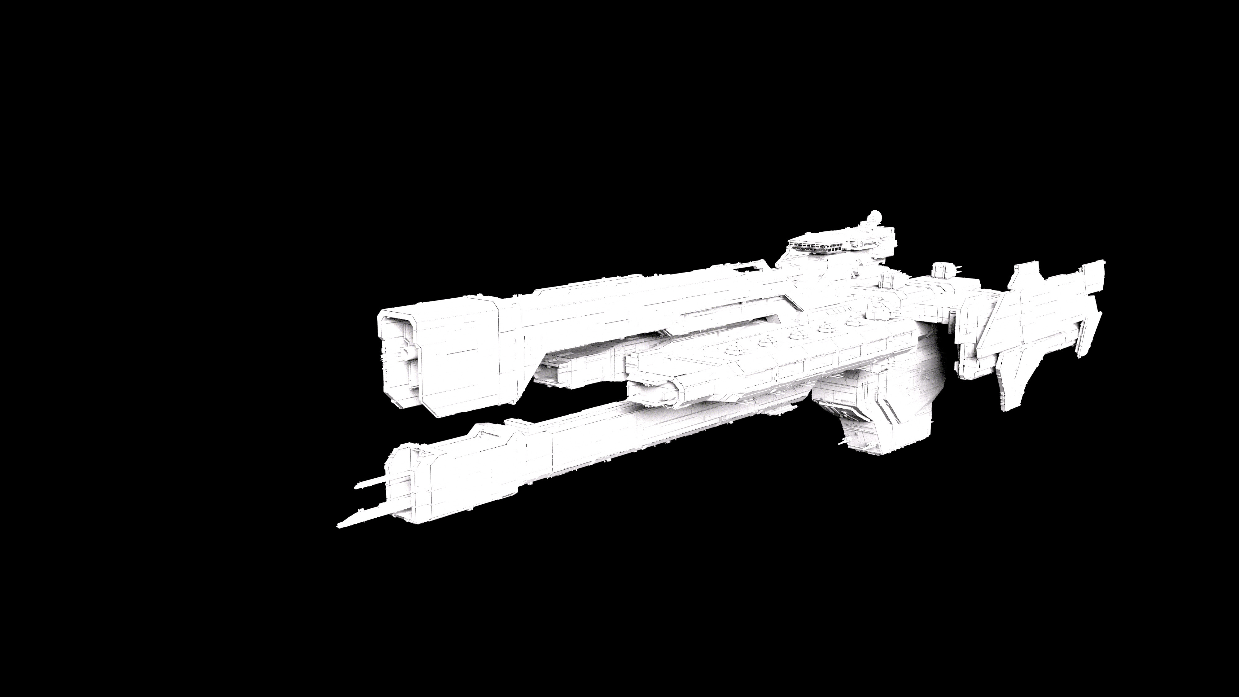 Paris Class Heavy Frigate 3D model_3