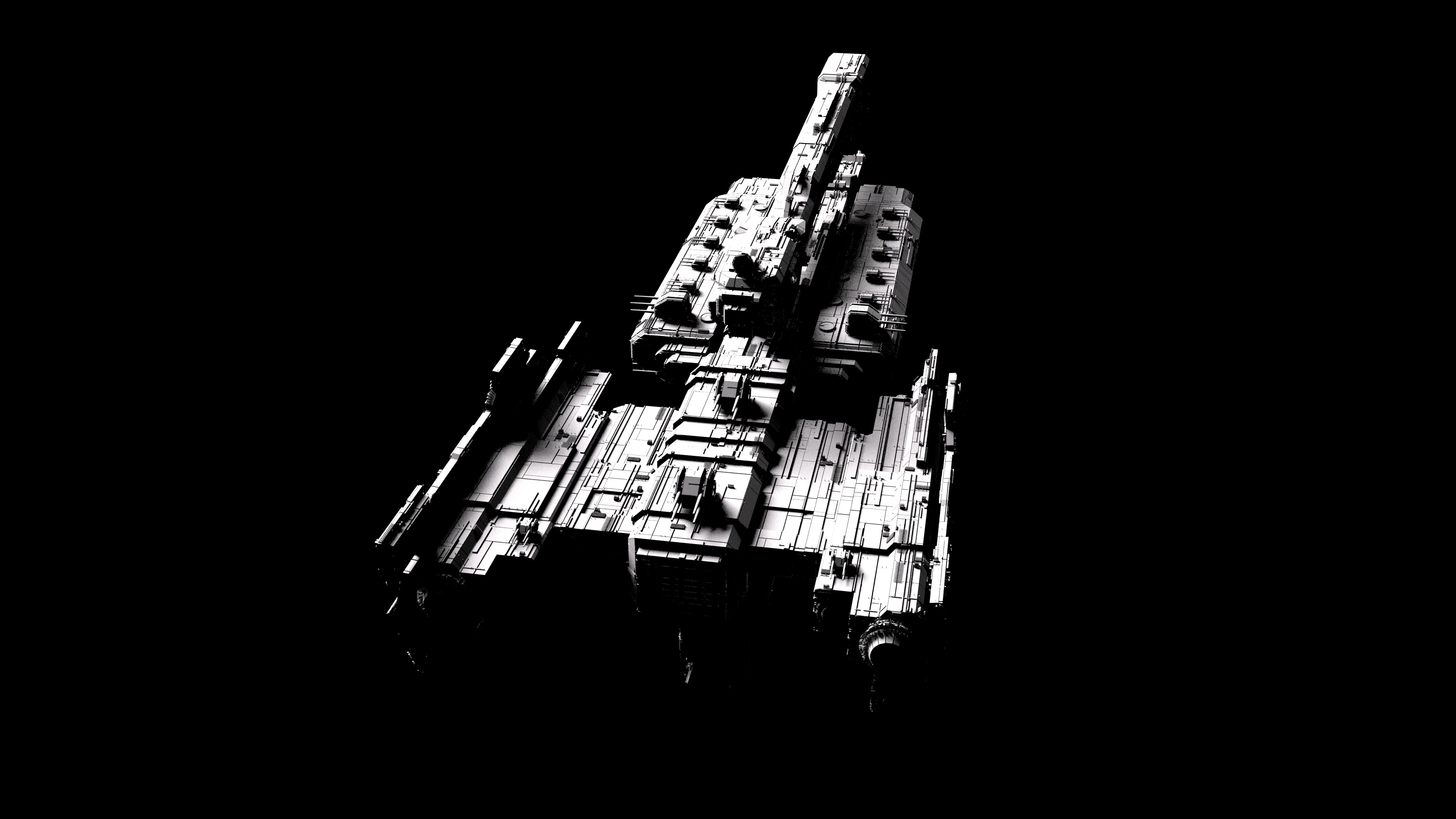 Paris Class Heavy Frigate 3D model_5