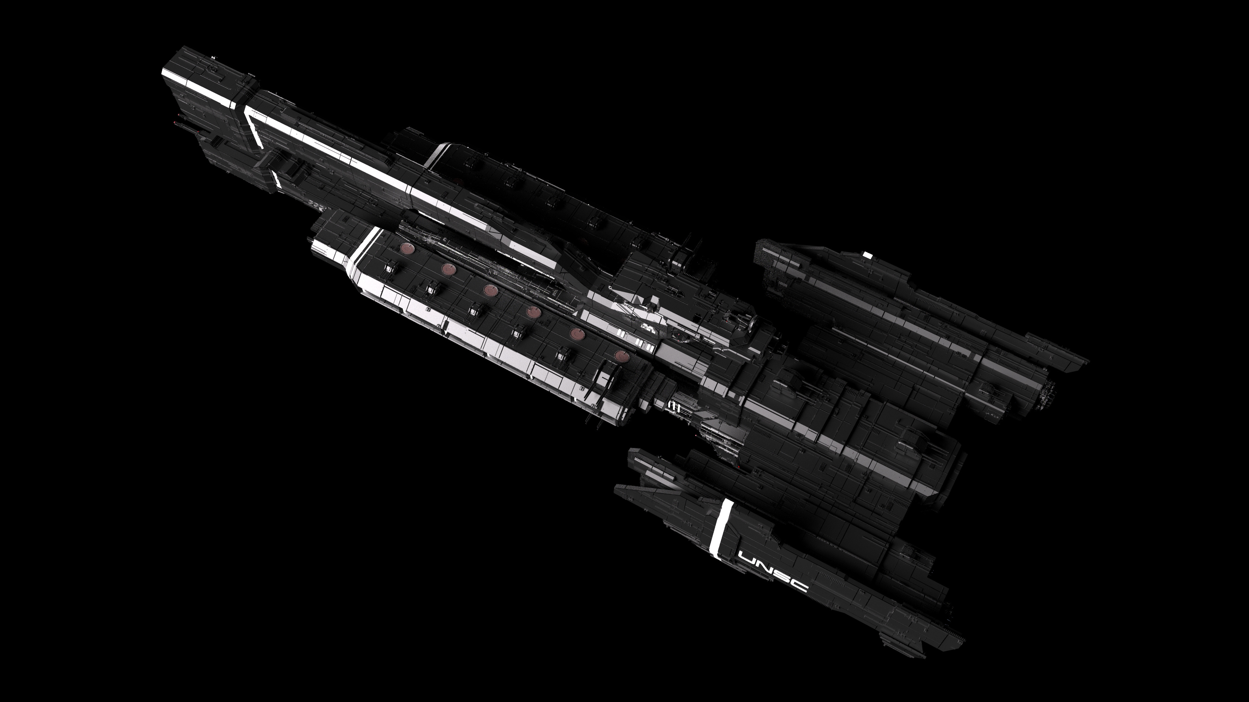 Paris Class Heavy Frigate 3D model_10