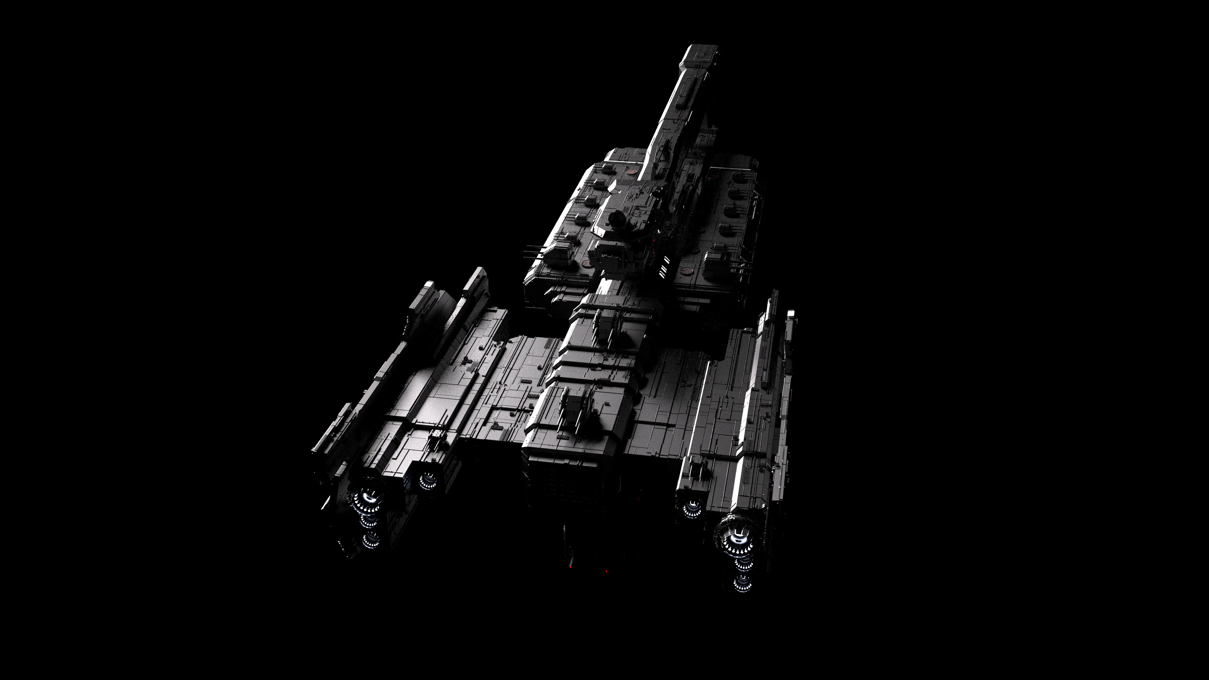 Paris Class Heavy Frigate 3D model_4