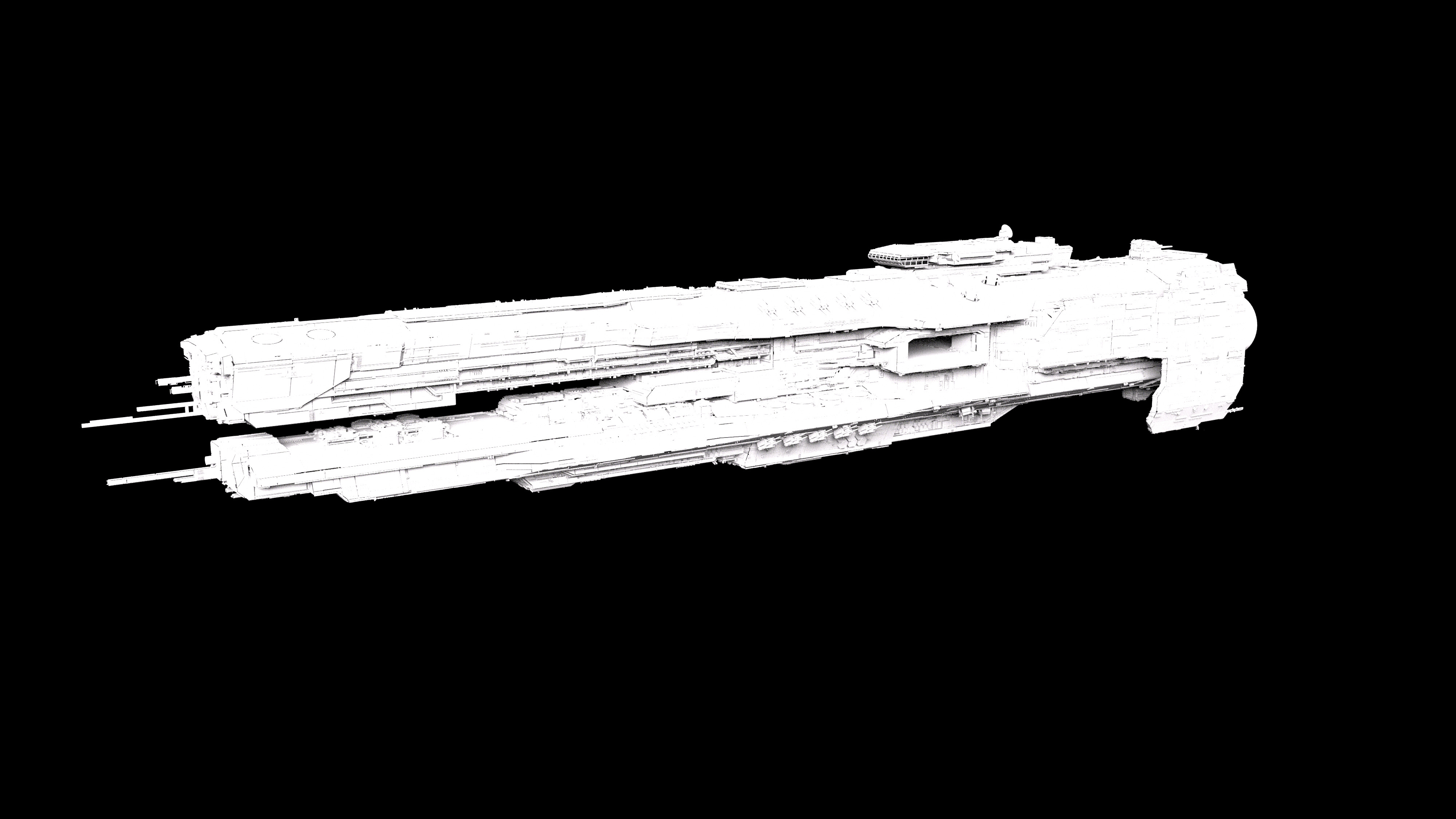 Strident Class Heavy Frigate 3D model_1