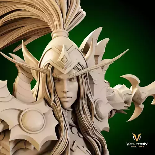 Valeera Sanguinar - World of Warcraft Fan Art STL 3D print model