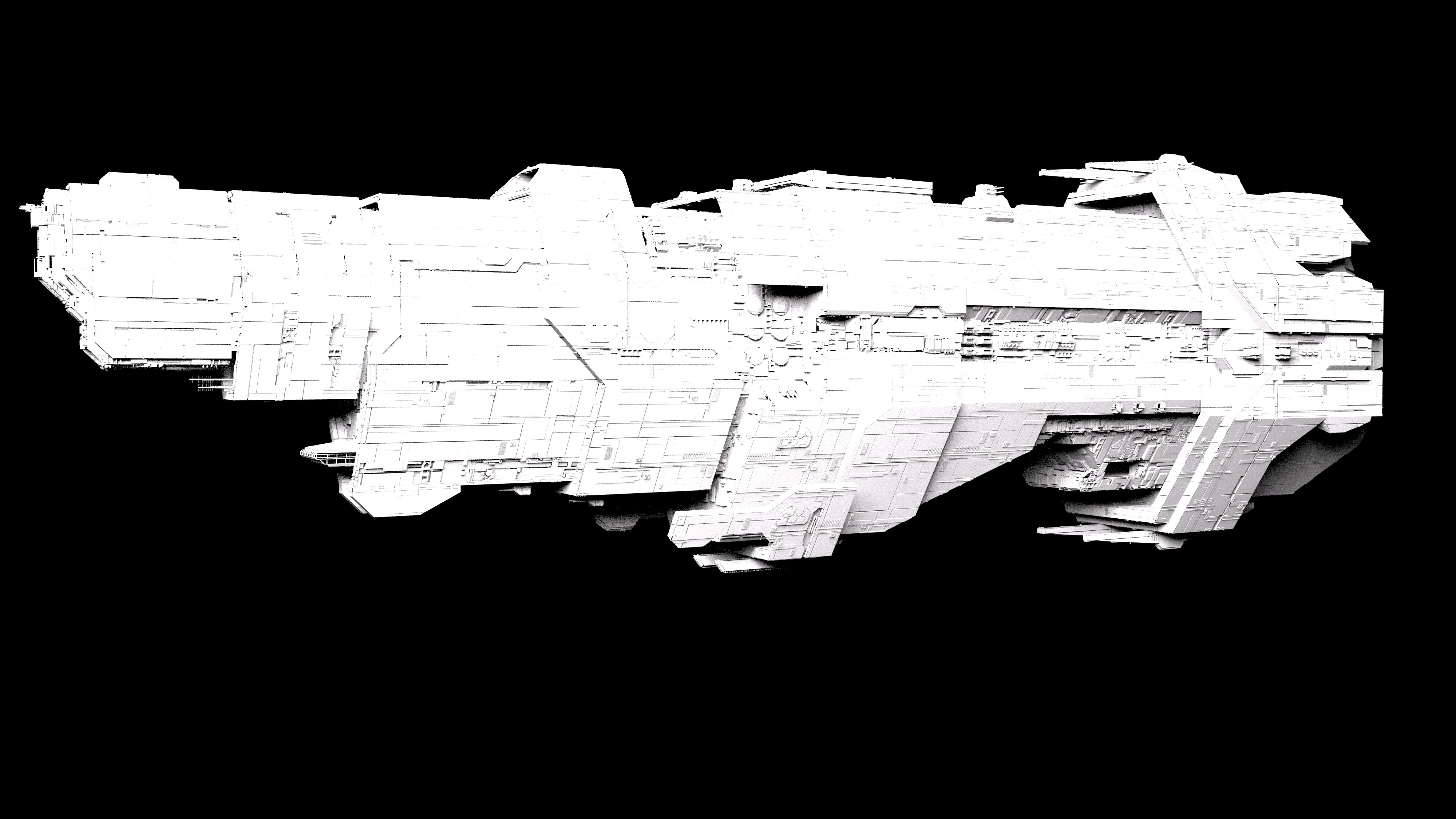 Marathon Class Heavy Cruiser 3D model_11